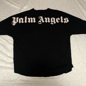 PALM ANGELS LOGO OVERSIZED T SHIRT